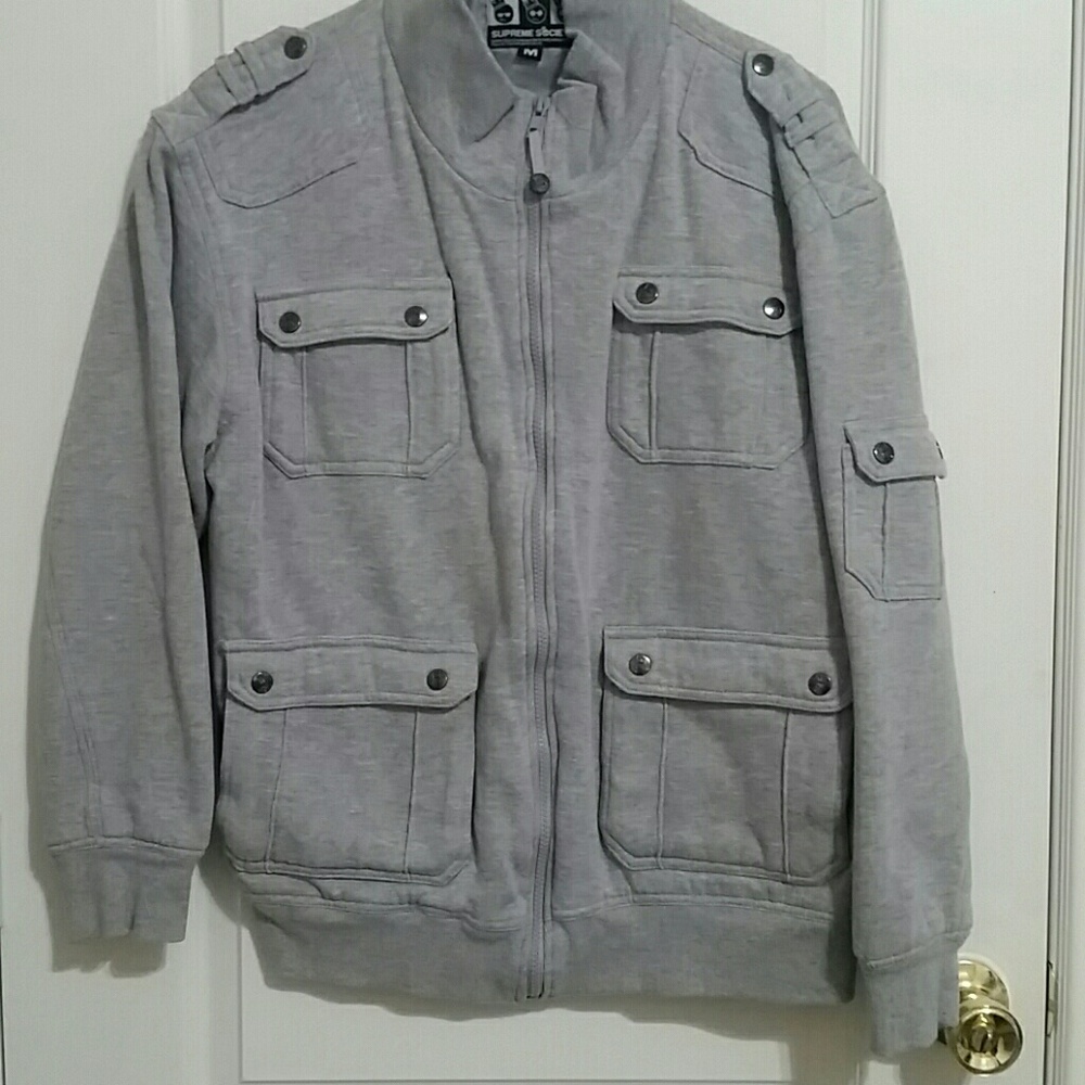 Men's Zip Closure Jacket